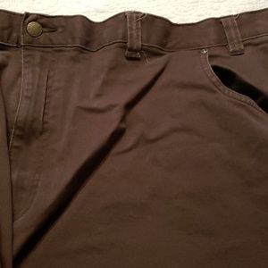 Harbor Bay Mens Brown Pant 54x30